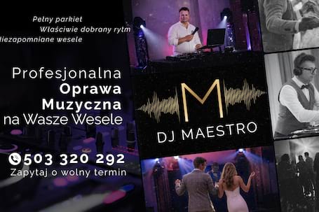 Firma na wesele: DJ -Maestro