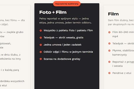 Firma na wesele: FOTO-LADY