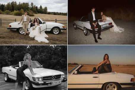Firma na wesele: Mercedes 560SL