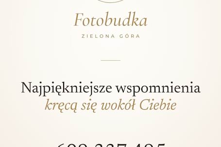 Firma na wesele: Fotobudka 360 Zielona Góra
