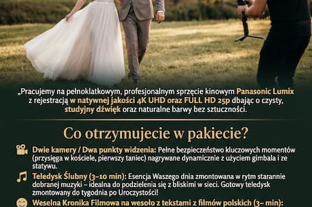 Firma na wesele: Małe Produkcje Filmowe