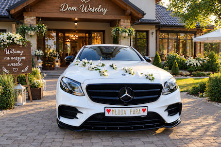 Firma na wesele: Mercedes E AMG