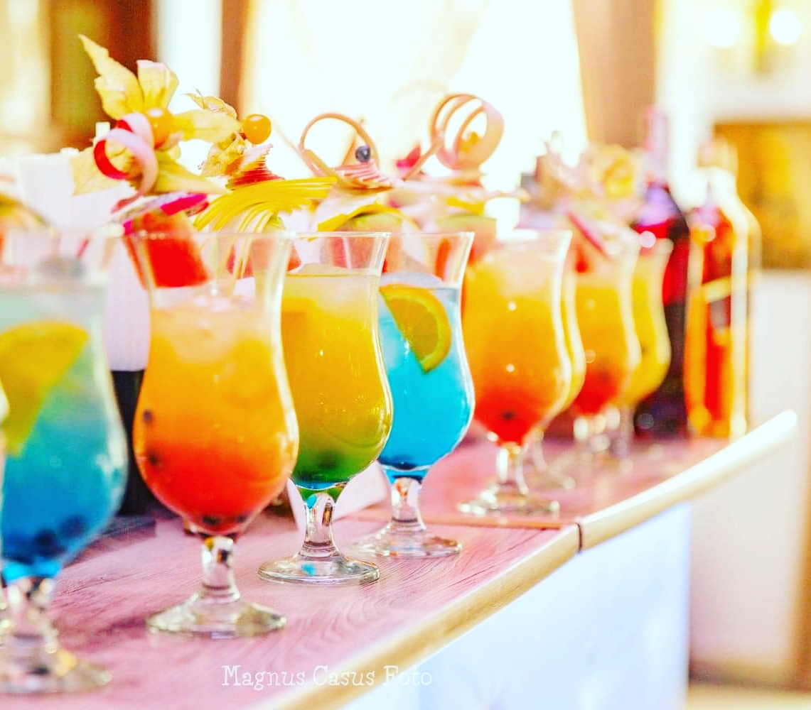 kolorowe drinki wieczór panieński