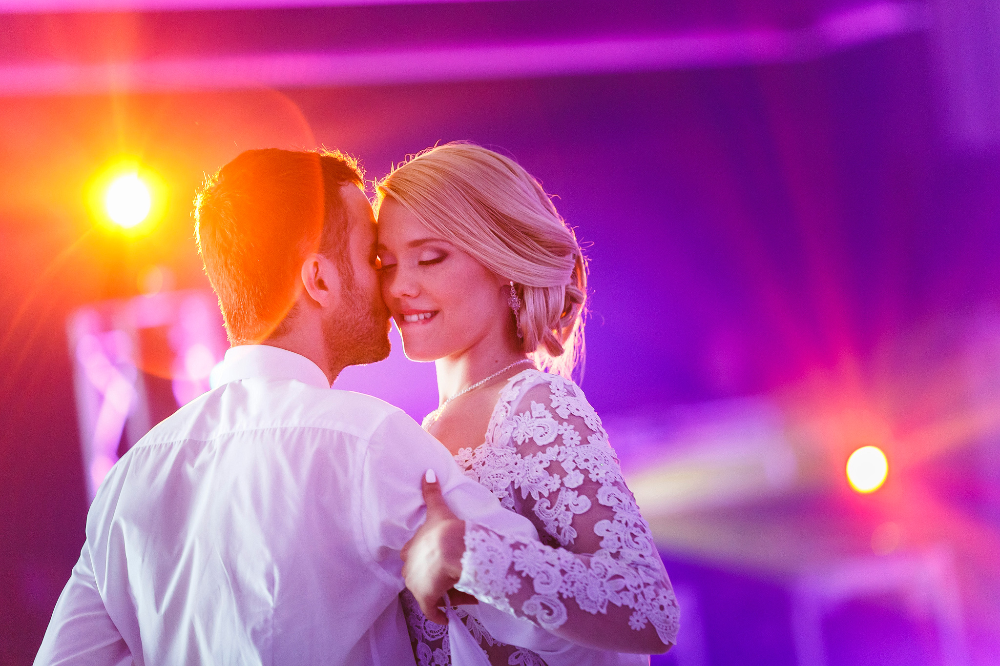 taniec pary młodej