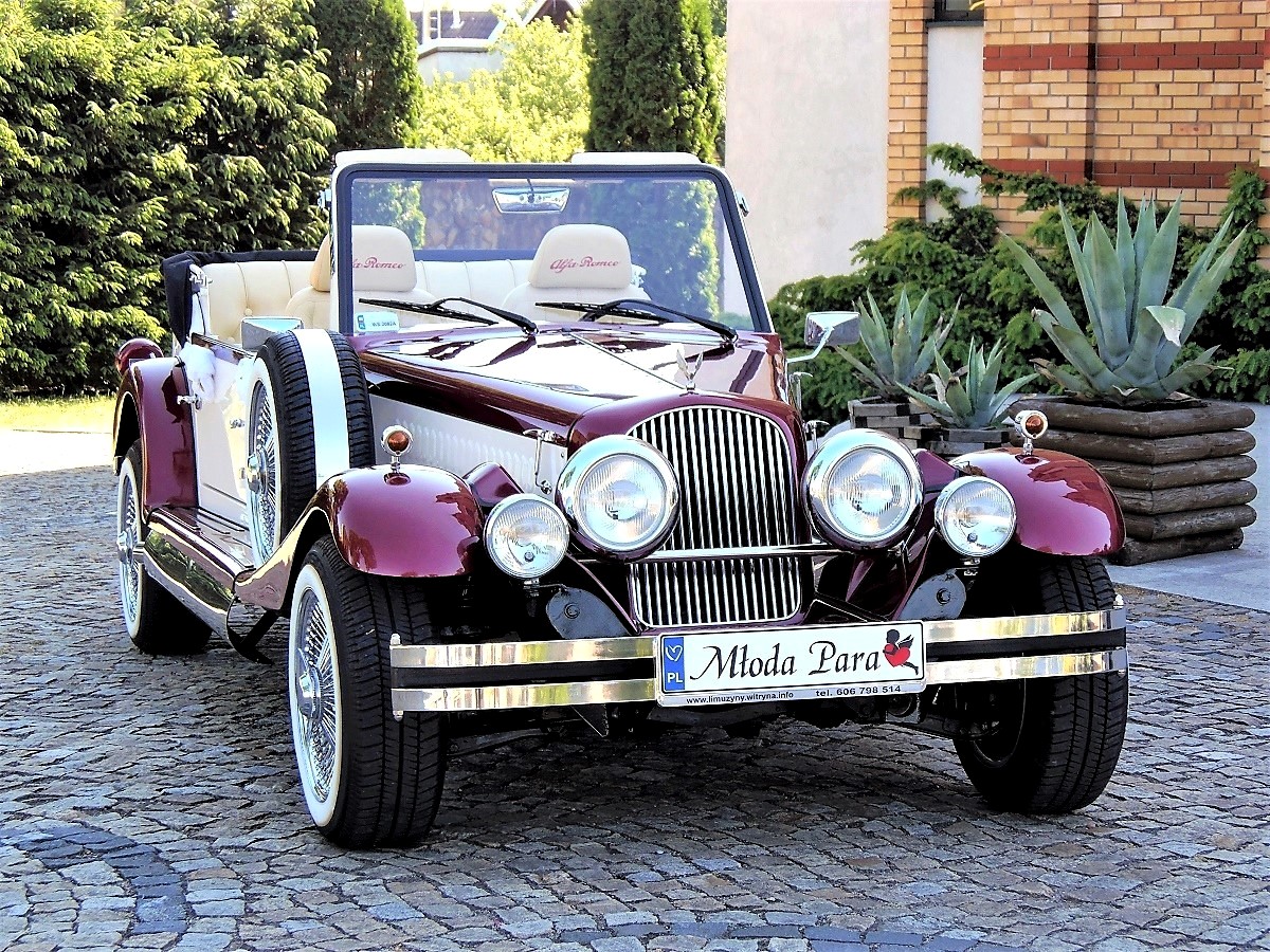 KABRIOLET ALFA ROMEO / NESTOR BARON kabriolet do ślubu