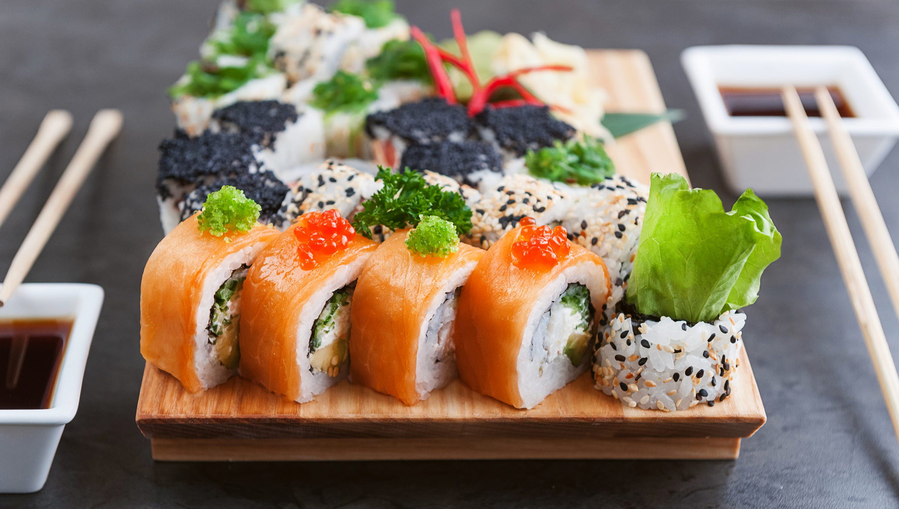 sushi na weselu
