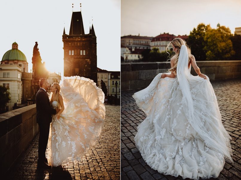 Wyjątkowa sesja ślubna w Pradze!