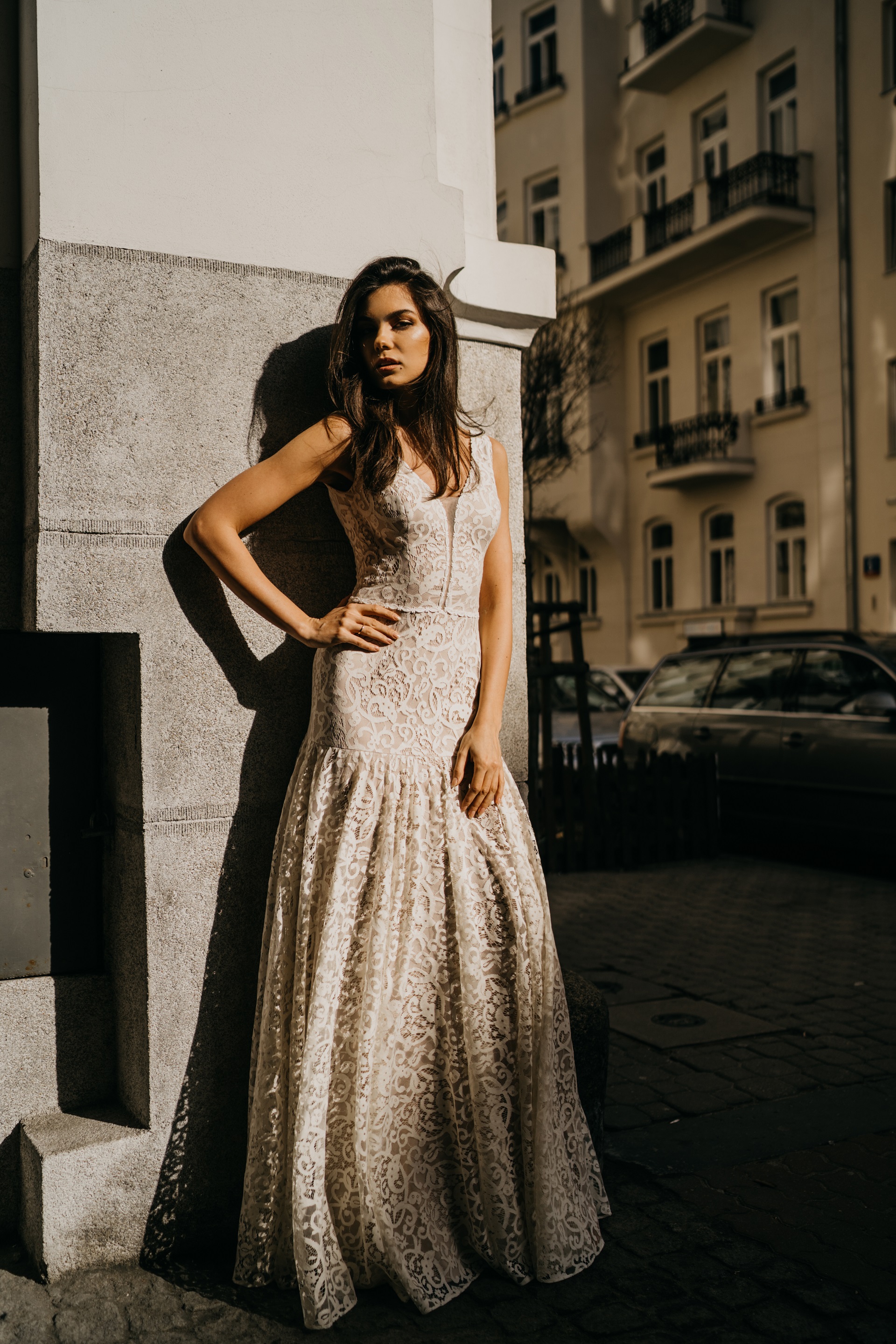 elegancka sukienka na ślub cywilny