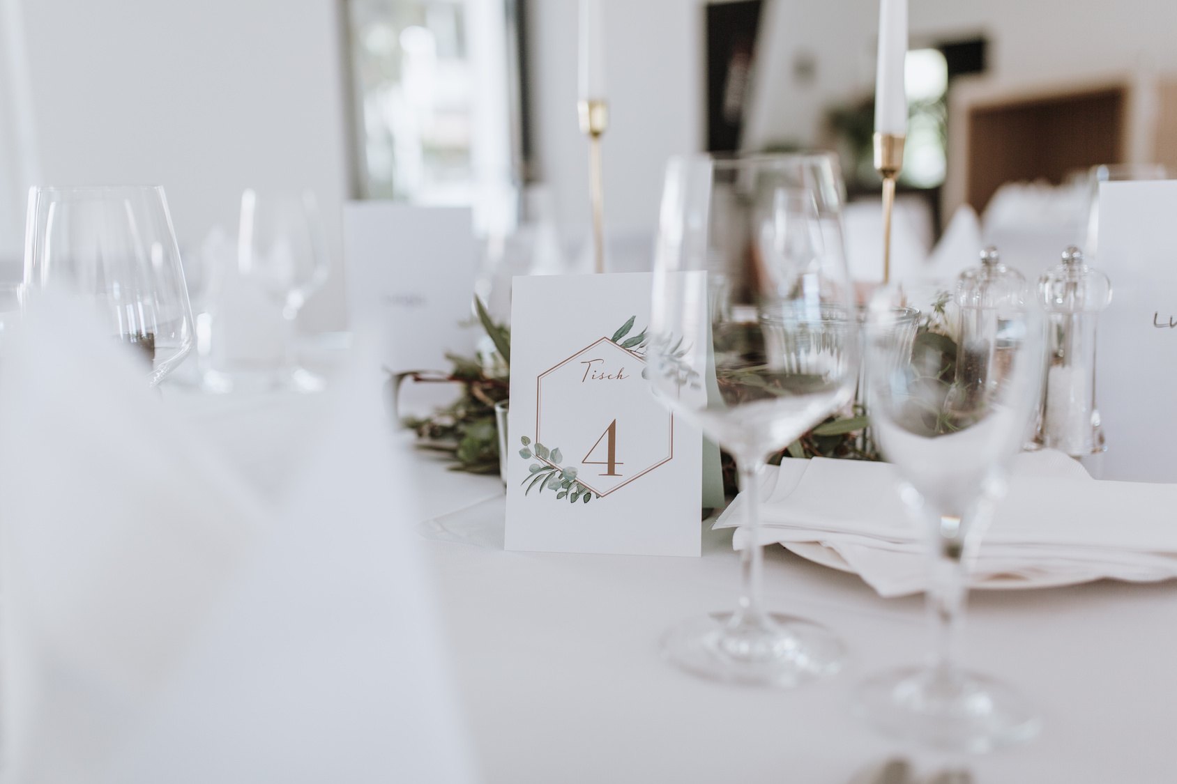 elegancka sala weselna