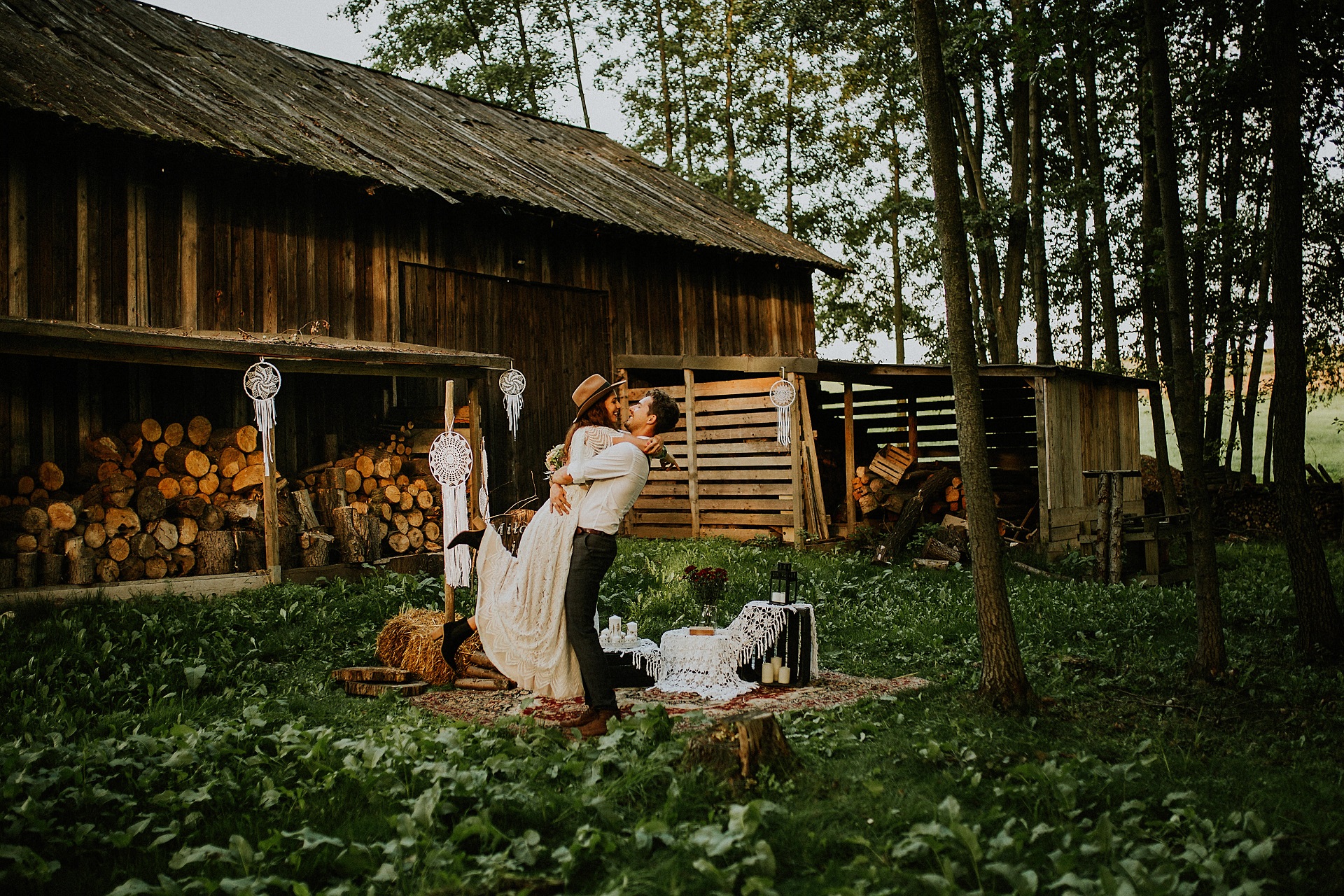 sesja plenerowa w stylu boho