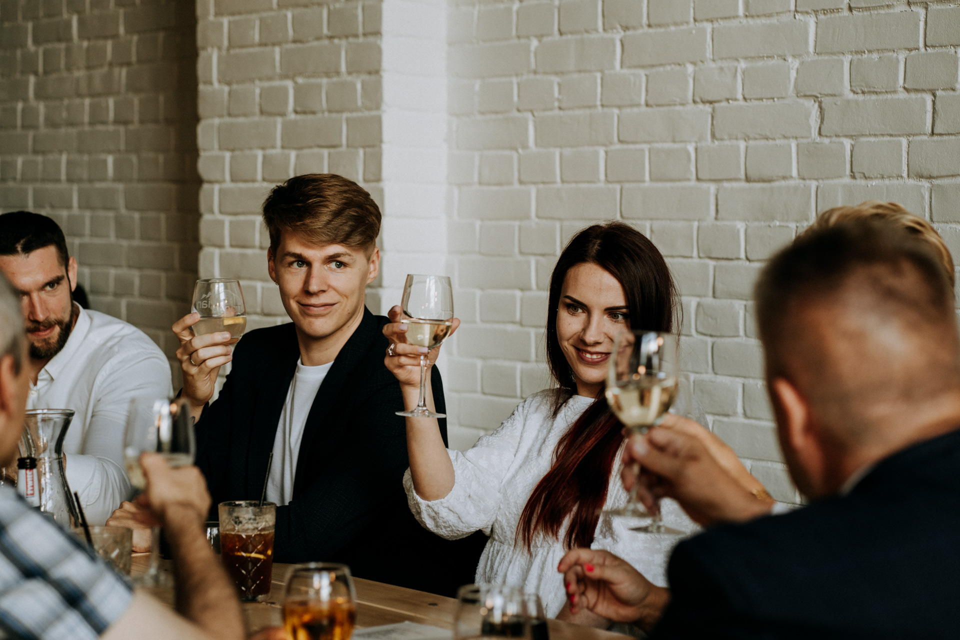 toast Pary Mlodej podczas wesela
