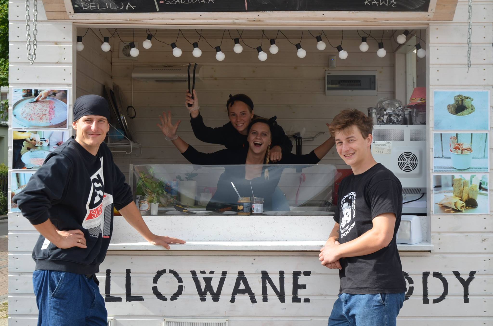 lody rollowane na weselu food track atrakcja dla gości