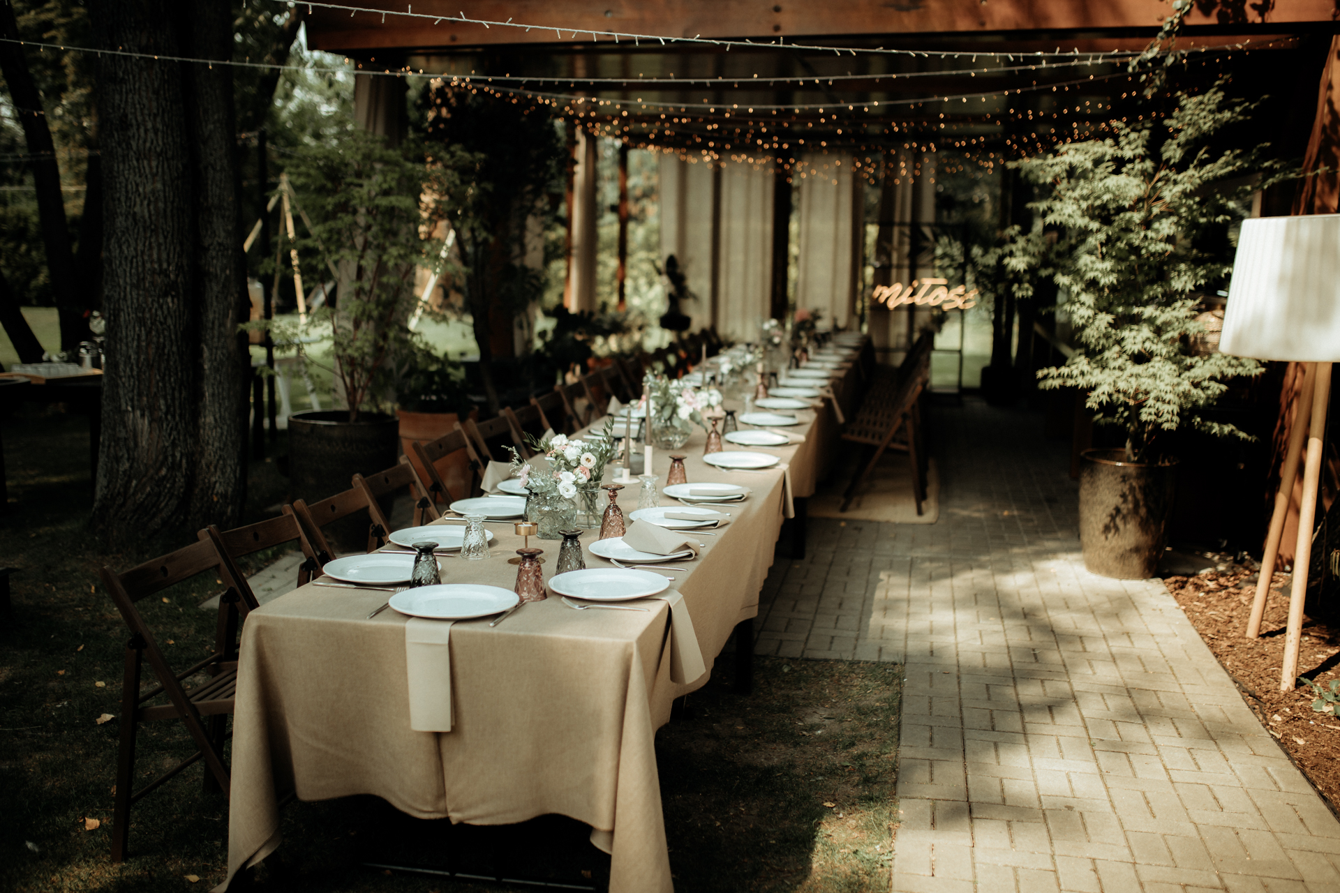 wesele w plenerze restauracja 