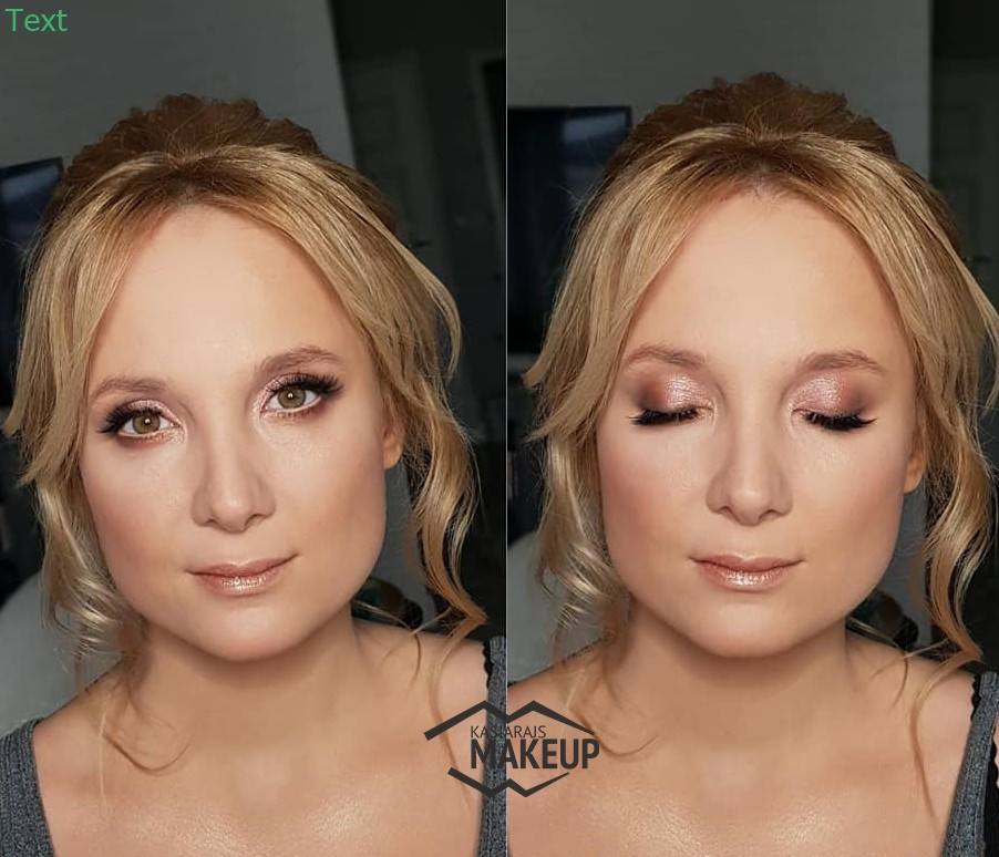 makijaż ślubny dla blondynek nude