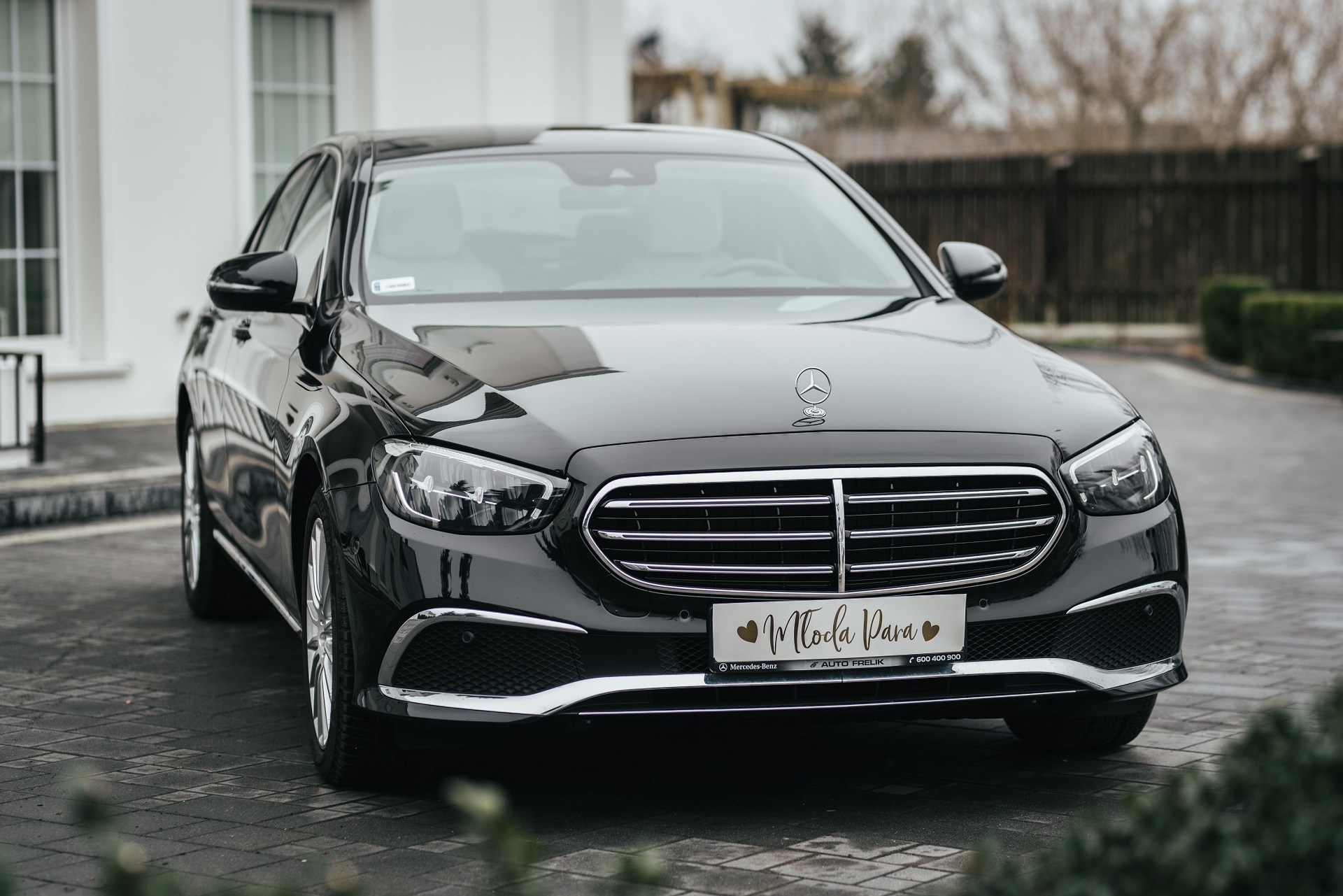 Nowy Mercedes do ślubu E klasa
