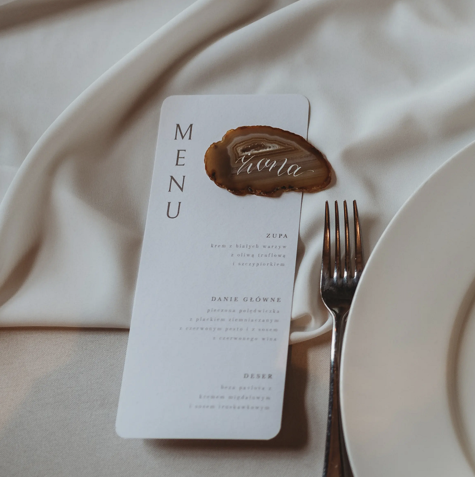kaligrafia menu
