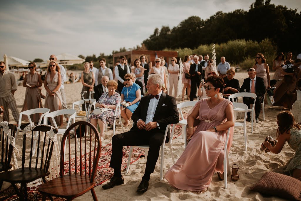 ślub na plaży