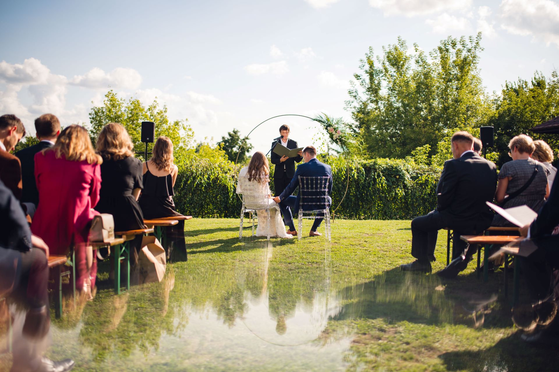 ślub cywilny w plenerze