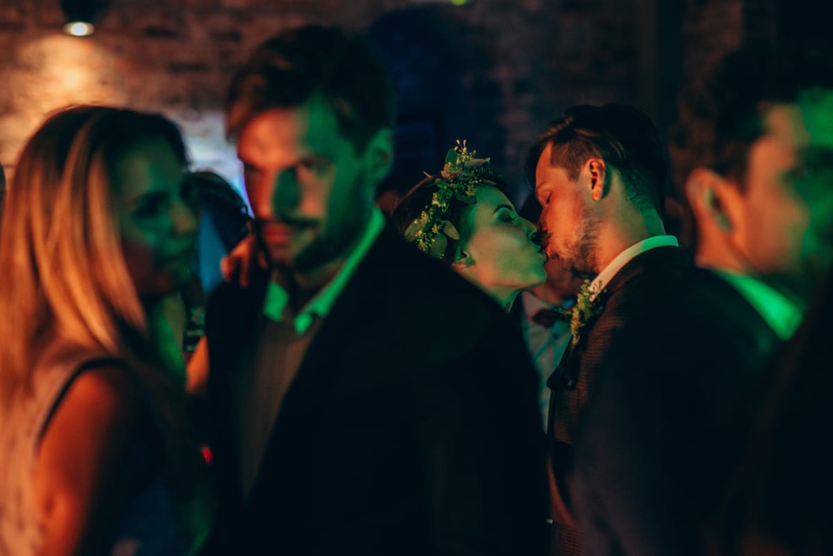 taniec pary młodej